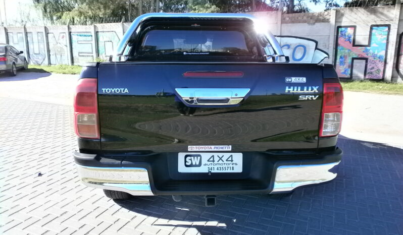 hilux srv 4×4 aut. 2017 lleno